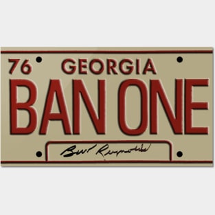 Smokey and the Bandit BAN ONE Plate Posters and Art